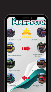 LIVERY bussid winspector 2025 screenshot 3