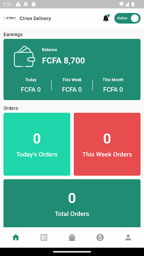 CTNEX DELIVERY Screen 3