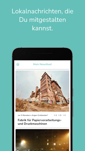 Android application CROOWS - Local News screenshort