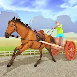 Cover Image of Unduh Horse Cart Racing Simulator  APK