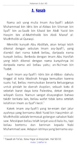 Biografi Muhammad bin Idris Screen 3