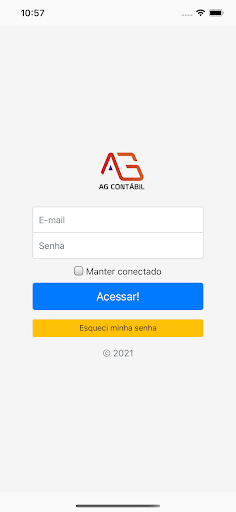 Android application AG Contábil screenshort