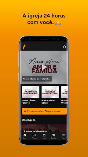 Android application Igreja Cristo Salva Campinas screenshort