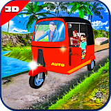 Tuk tuk auto rickshaw parking: the challenge game icon