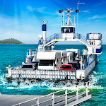 Cover Image of Baixar Simulador de navio de transporte de carro  APK