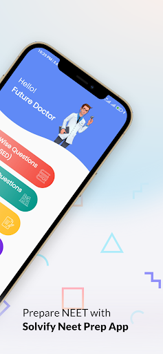 Solvify Neet Preparation App Screen 2
