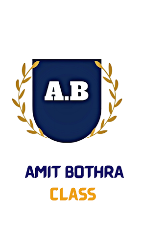 Android application Amit Bothra Class screenshort