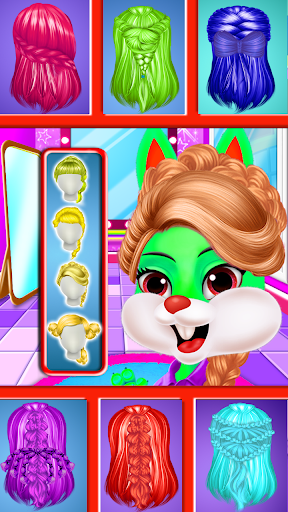 Bunny Hairs Beauty Care Games Screen 2