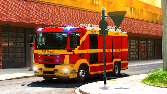 消防隊模擬器遊戲 3d