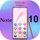 Themes for Samsung Galaxy Note 10: Note10 launcher Baixe no Windows