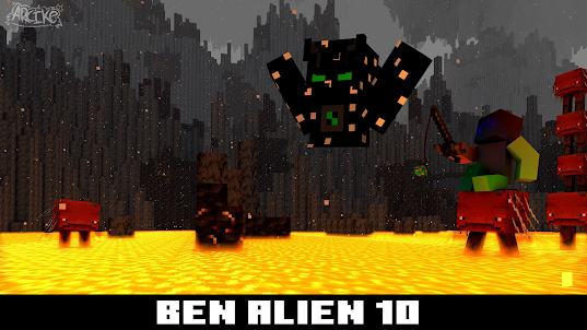 Skin Minecraft - Ben Alien 10