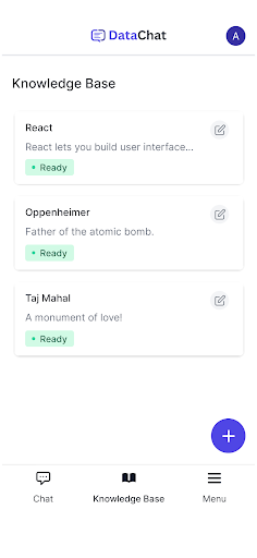 DataChat Screen 2