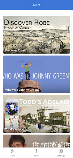 Android application Mobile Adventures Australia screenshort