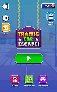 Traffic Car Escape Challenge!