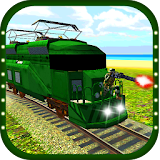 Gunship Bullet Train Battle 3D icon