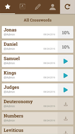 Biblical Crosswords Screen 2