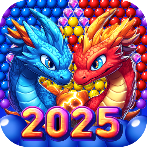 Bubble Shooter Collect Jewels Logo