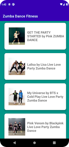 Zumba Dance Fitness Screen 2