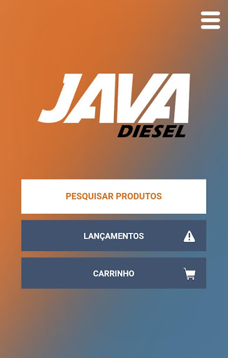 Android application Java Diesel - Catálogo screenshort