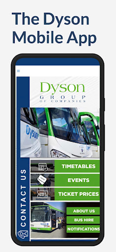 Android application Dyson Bus Lines screenshort