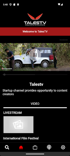 Android application Talestv screenshort