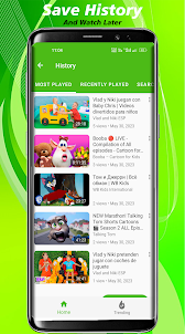 Green tube No Video Ads Player