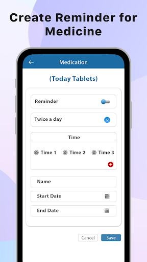 Blood Pressure Diary – BP Log Screen 2