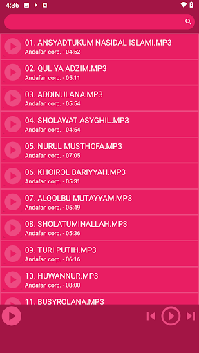 DJ Sholawat Slow Bass Screen 2