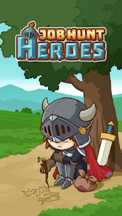 Job Hunt Heroes MOD APK: Idle RPG (God Mod) Download 8