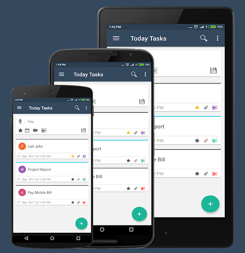 Android application ToDo Planner Event Manager screenshort