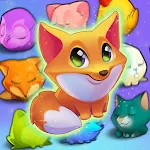 Cover Image of Télécharger Link Pets : Match 3 puzzle game avec des animaux  APK