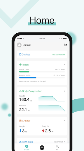 Android application Slimpal screenshort