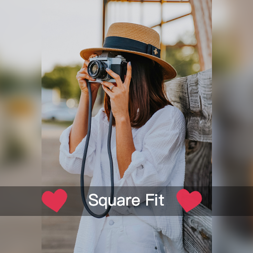 Photo Editor Pro - Square Fit Logo