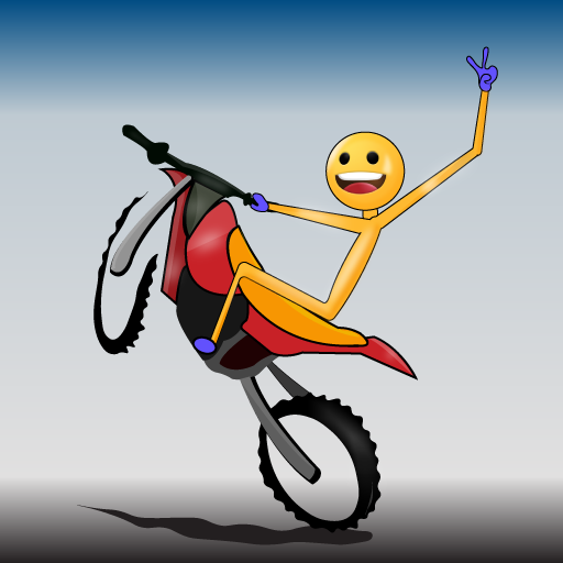 Bike Stunt Emoji 2d Racing