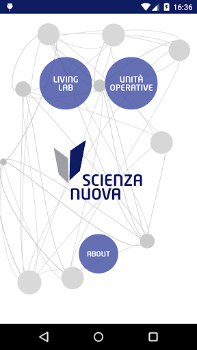 Android application Scienza Nuova screenshort