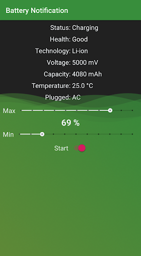 Battery Notification Screen 2