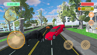 Angry Bull City Attack Game 3D - Screenshot 2