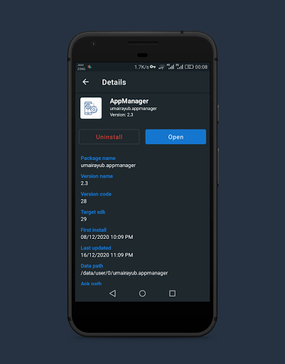 App Manager - APK Extractor Screen 2