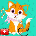 Cover Image of ดาวน์โหลด Little Cat Hospital Doctor Pet 1.1 APK