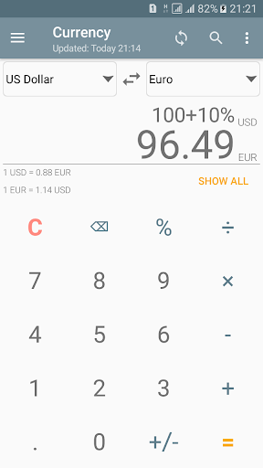 Unit Converter Screen 3