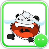 Stickey Lovely Cartoon Panda icon