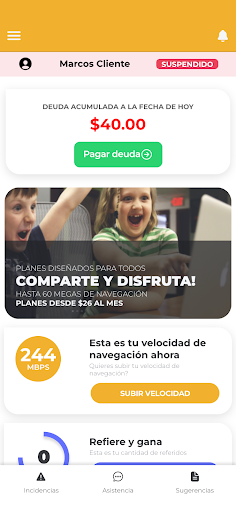 Android application Ifonet screenshort