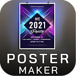 Cover Image of Download Poster Maker Flyer Maker 2021 free graphic Design 4.1 APK