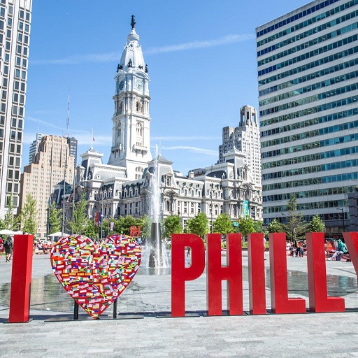 Philadelphia city Wallpaper HD logo
