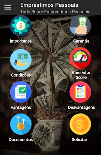 Android application Empréstimos Pessoais - Guia screenshort