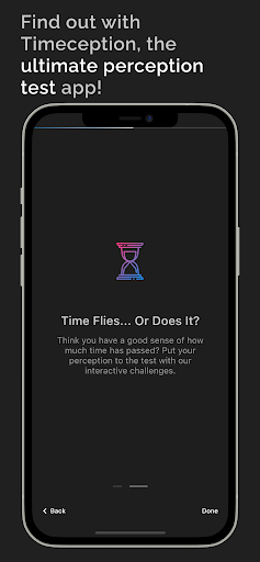 Timeception: Test your timing Screen 2