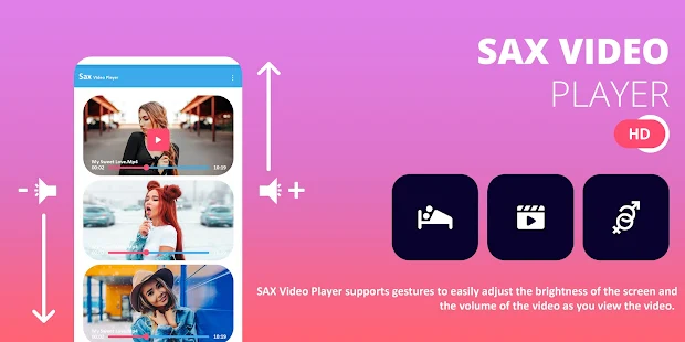 SAX Video Player - All format HD Video Player 2021スクリーンショット 1