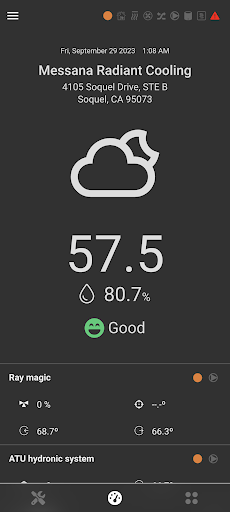 Android application Messana screenshort