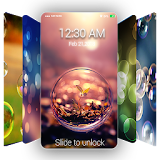 Lock Screen Bubble Wallpaper QHD icon
