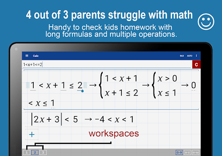 Graphing Calculator + Math, Algebra & Calculus Screenshot